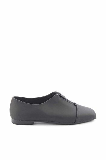 Bambi Μαύρα γυναικεία παπούτσια Loafer Nubuck01641166001