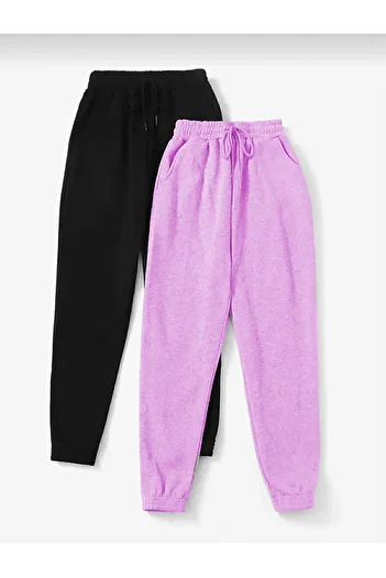 ALTIN DİKİŞ Σετ φούτερ με ψηλόμεσο ελαστικό πόδι - 2 PCS Sportwear Company
