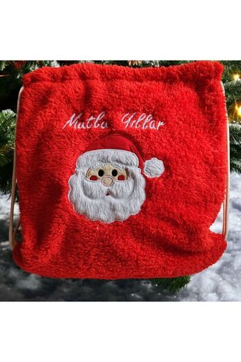 tosbai Plush Car Belt Set Pillow - Adorable Car Decor and Gift Christmas Bag