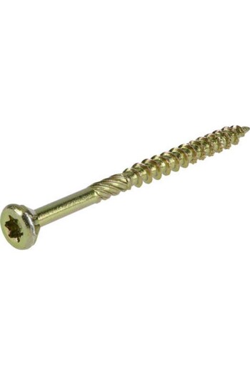 HILLMAN Power Pro Zinc Plated Flat Head Premium Interior Wood Screw