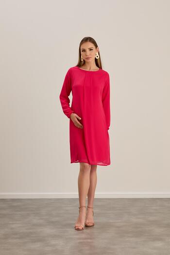 LİYACA Hijab Maternity Chiffon Tunic