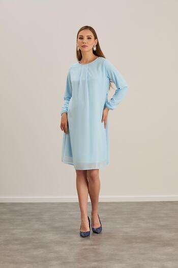 LİYACA Hijab Maternity Chiffon Tunic