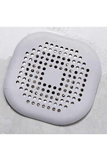 Choice M GRAY Square Silicone Floor Drain Sticker Bathroom Sewer Hair Filter Drain Cover Home Bathroom Floo