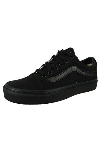 Vans Damen Low Sneaker Old Skool D3HBKA Schwarz  Black-Black Textil