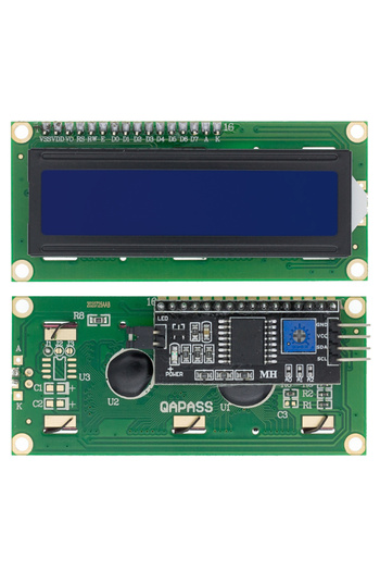 Choice IIC LCD1602 Blue LCD1602 I2C Display Module Blue Green Screen 5V PCF8574 IIC Adapter Llate for Ardui
