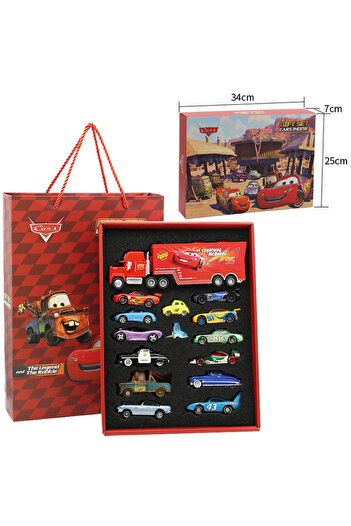 Choice 15pcs Disney Pixar Cars 3 Metal Diecast lightning McQueen Mater Champion Car Model Toy Gift Set Jack