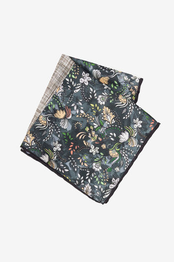 ALTINYILDIZ CLASSICS Men's Anthracite Beige Handkerchief