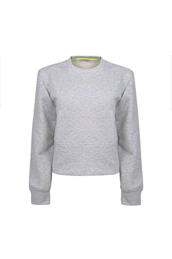 La Sarta Luna Women's Padded Gray Sweat