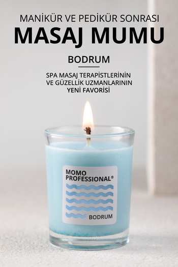 MOMO professional Bodrum - Spa Masaj Mumu, Nemlendirici El&ayak Bakımı, Sıcak Masaj Yağı