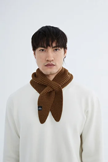 Nordbron Unisex Brown Acrylic - Proof Textured Knitwear, Soft Thick Zunhi