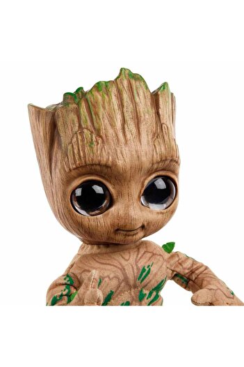 mattel Marvel I Am Groot Groovin Groot Sesli ve Hareketli Peluş HJM23