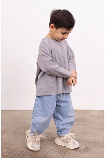 ASL GOLF CLUB Unisex Παιδικό Oversize τζιν παντελόνι