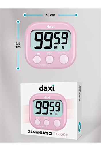 Genel Markalar Tx-100 Pembe Kronometre