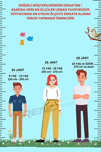 Trendbisiklet Retro Classic 24 Jant Bisiklet, Shimano 21 Vites, Hasır Sepetli Vintage Şehir Bisikleti, Mint Yeşili