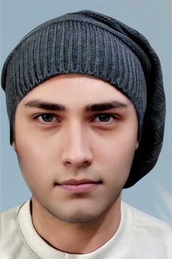 Trenderrs Men's Winter Knitwear Knitted Beanie and Neck Collar