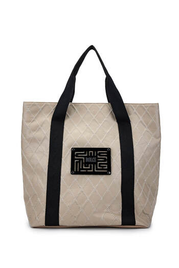 Dolce Women's Vegan Beige Cap Shoulder Bag