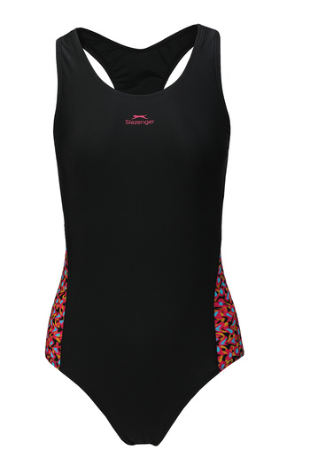 Slazenger Spl Racerback Women's Black / Fuchsia Swimsuit