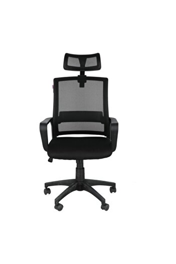micasa Wheeled Office Mesh Chair with Lumbar Support
