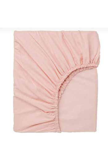 GERCELLA 100% Cotton - 100X200+30 cm Fitted Elastic Single Crossbody Bed Sheet