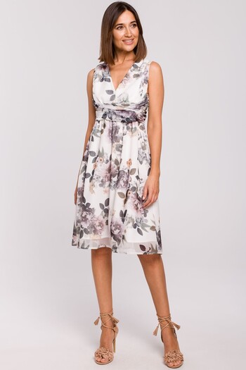 Stylove Sleeveless chiffon dress