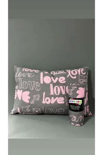 EVRİZON Love Pattern Crossbody Set