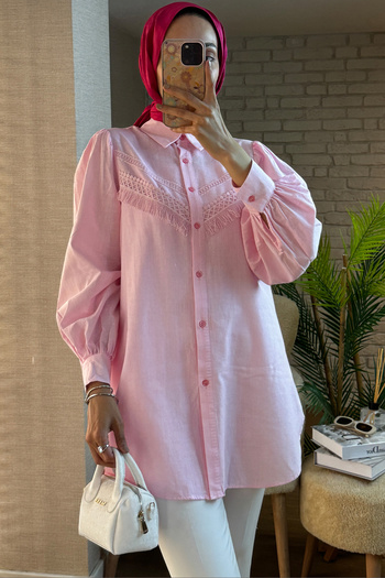 DPARİS BALLOON SLEEVE SHIRT