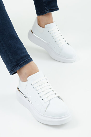 Tamer Tanca Beyaz - Erkek Vegan Sneakers & Spor Ayakkabı 804 642 Erk Ayk Sk22/23