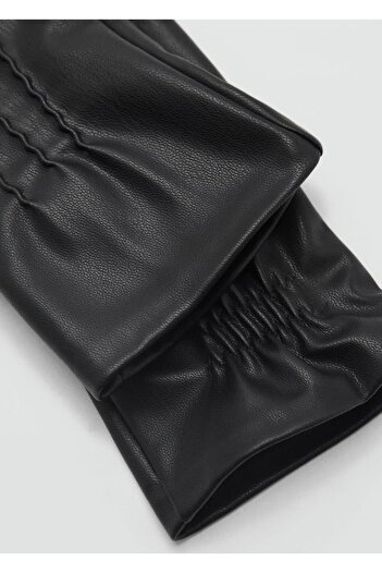 MANGO Woman Handschuhe mit Raffungsdetails