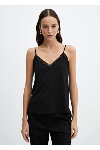 MANGO Woman Lace Blouse