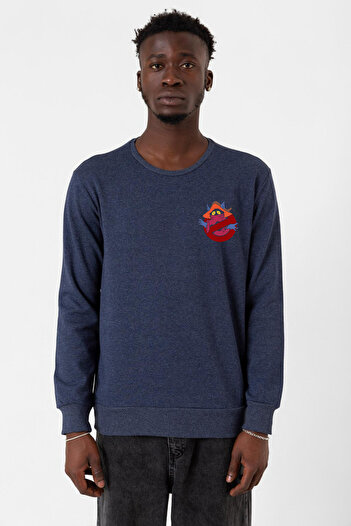 Tshirthane He Man Ghostmasters Логотип індиго Чоловічий 2ip Світшот