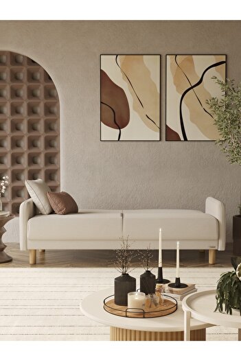 Modalife Bohem Kanepe, 3 lü Koltuk, Salon Oturma Odası Üçlü Kanepe
