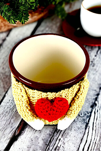 İnci Emaye Enameled Coffee Cup - Camp Camping Mug, 380 ml