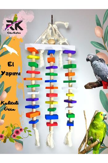 Ciko Kafes Multiple Gnawing Toy for Parrots