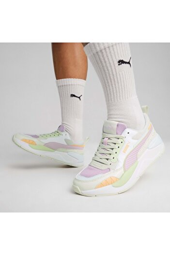 Puma X-Ray 2 Square 373108-87 Women's Sports Shoes Beige