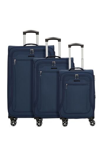 Cocoono Monterrey 4 Rollen Kofferset 3-teilig mit Dehnfalte