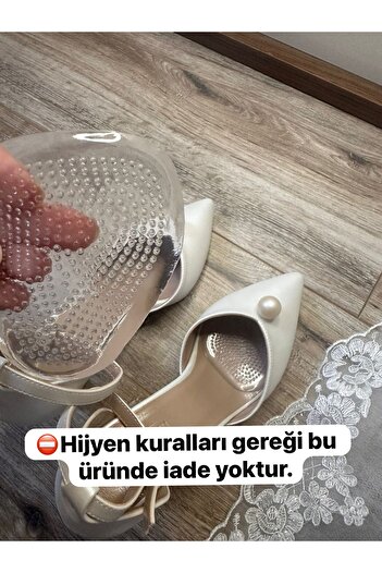 LİNEER زوج واحد من نعال جل السيليكون المضادة للانزلاق - حذاء لتقويم العظام قابل للغسل