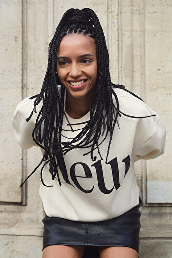 H&M Baskılı Sweatshirt