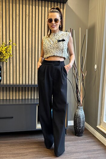 MODA Gi&Di's Collection Gd021 Palazzo Pantalon