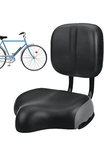 Ümit Bicycle Tricycle Saddle with Backrest Seat Back Support Bicycle Tricycle Saddle with adjustment