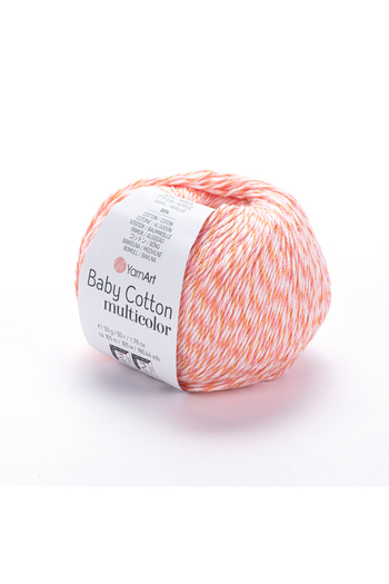 Yarnart 5205 Μοντέλο Πολύχρωμο Baby Cotton Marbled Knitted IP