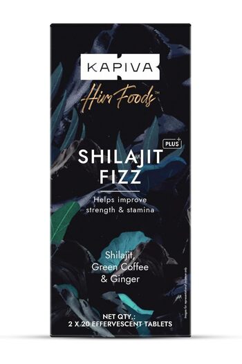 KAPİVA Kapiva Pure Himalayan Shilajit Original Effervescent Tablets 20X2