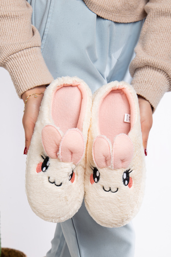 Slipcat Fluffy Animal Figured Slippers Women's House Slippers Bundle Slippers Guest Slippers