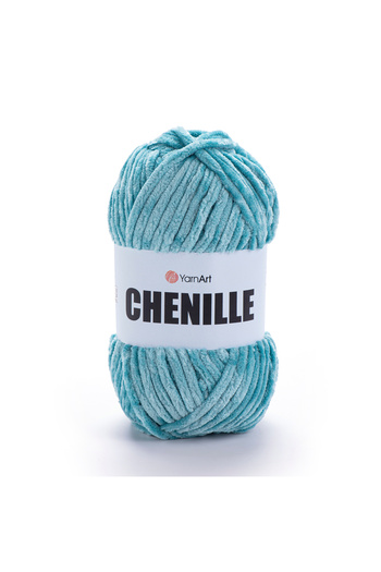 Yarnart Chenille - Hand Knitting Thread Water Green-570