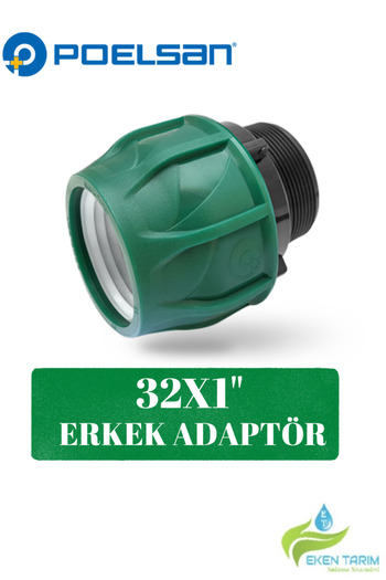 POELSAN Cable Male Adapter Pipe Apparatus 32X1
