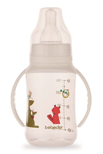 Bebedor Pp Baby Bottle with Green Handle 150ml - Code:76302