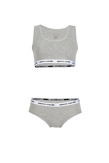 Pierre Cardin Gray Melange Underwear Set 50304055 -Vr086