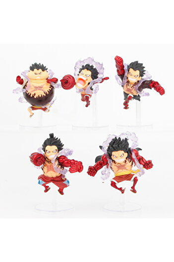 Choice pack by bag 01 5pcs/set Funny One Piece Gear 4 Luffy Anime Figures Pvc Model Toys 11cm