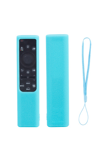 Choice 16.5x4x1.55cm Luminous blue Litchi Texture Silicone Case for Samsung TV Bn59-01357a/01363L/01364A TM