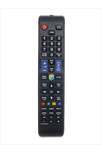 Choice جهاز تحكم عن بعد جديد عالي الجودة باللون الأسود AA59-00582A لتلفزيون سامسونج عالي الدقة LCD الذكي