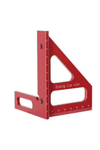 Choice Woodworking Square Protractor Aluminum Alloy Miter Triangle Ruler High Precision Layout Measuring...
